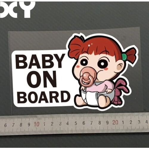 High Quality Motorcycle Stickers Decals Car Styling Reflective Type Car Stickers Baby On Board Stickers For Car Bumper