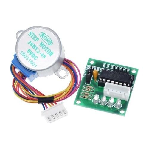 1LOTS 28BYJ-48-5V 4 phase Stepper Motor+ Driver Board ULN2003 for Arduino 1 x Stepper motor +1x ULN2003 Driver board