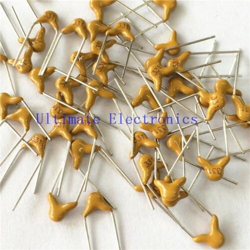 1000pcs/lot Multilayer ceramic capacitor 331 50V 330pF 331K P=5.08mm