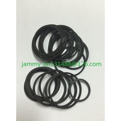 FREE SHIPPING 20pcs/bag DVD CD VCD Transmission belt size folded lenth 2.5-5.5cm thickness 1.2mm rubber belt drive strap