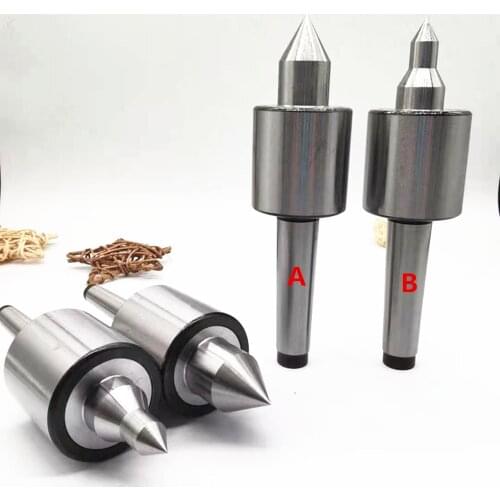 HOT 1PCS For Precision live center A type / B type MT1 MT2 diameter live center for lathe machine Revolving Centre