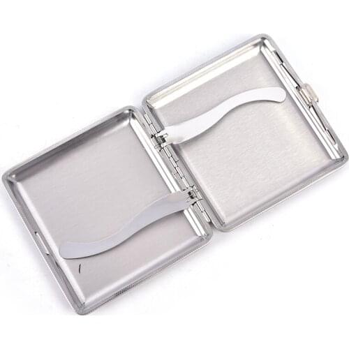Smoker Cigarette Case Box Frosted Cigarette Box Smoking Tobacco Case Box For Mens Gift Cigarette Accessories Storage Cover