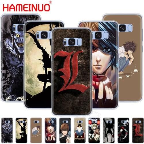 HAMEINUO Anime Death Note cell phone case cover for Samsung Galaxy S9 S7 edge PLUS S8 S6 S5 S4 S3 MINI