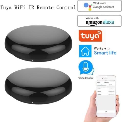 Tuya WiFi IR Remote Control for Air Conditioner TV, Smart Home Infrared Universal Remote Controller For Alexa,Google Home