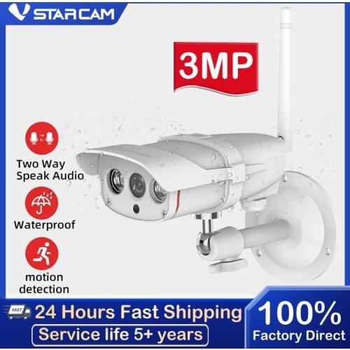 Vstarcam C16S 3MP WiFi IP Camera Outdoor 1296P 1080P Security Camera Waterproof IP67 IR Night Vision 2 Way Audio CCTV Garage Cam