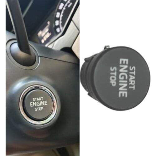 Car Engine Start Stop Button Switch One-Key Start Button for Skoda Octavia 2017-2020 5ED905217