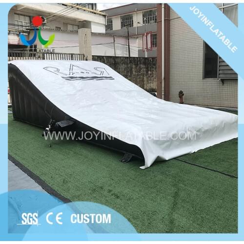 Inflatable Landing Air Bag for a safe way to practice BMX skateboard