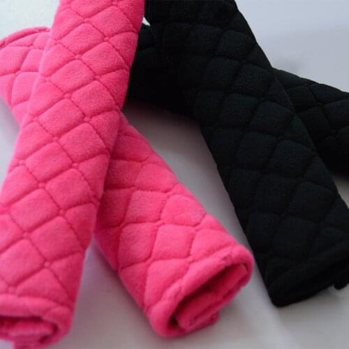 Car seat belt cover acessorio para carro Warm Short Plush Safety Shoulder Protection cinturon de seguridad para automovil