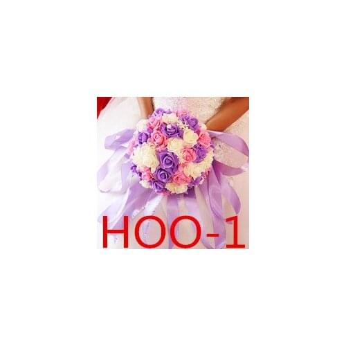 New wedding celebration bride holding a flower to simulate the rose ball wedding photography props HOO