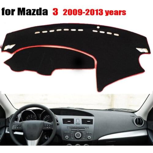 Car dashboard covers mat for MAZDA 3 2009-2013 years Left hand drive dashmat pad dash covers Instrument platform accessories