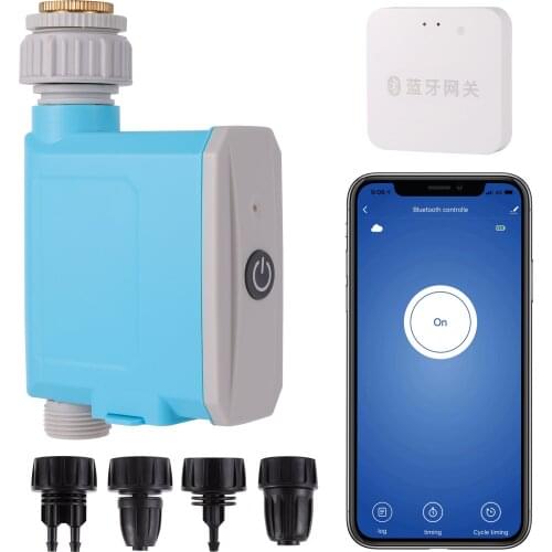 Bluetooth Smart Phone Remote Control Irrigation Water Timer Garden WiFi Connect Gateway Automatic Electronic Watering Controller