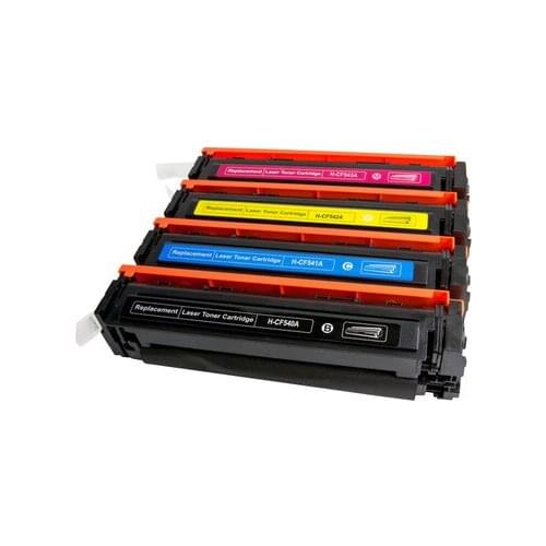 203A Compatible Toner Cartridge CF540A BK CF541A C CF542A Y CF543A M for HP Color LaserJet Pro M254dw 254nw MFP M281cdw 281fdW