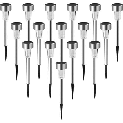 Pathway Outdoor Solar LED Lights Waterproof Garden Lamp Landscape Lawn Lighting Street Decoration Lantern for Yard Patio Walkway