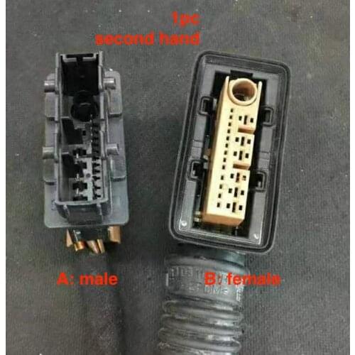 1pc second hand for Volkswagen Audi A4L B8 Q5 A8 Door wiring harness mating plug cable