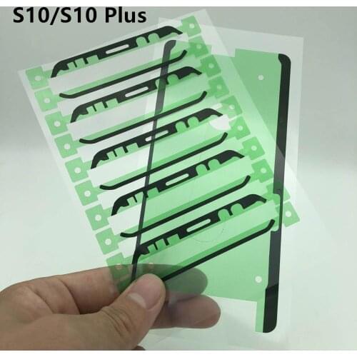 10pcs of LCD Middle Frame Adhesive Sticker Parts For Samsung Edge S10 Plus S10 Plus S20 Plus S8 Plus S9 Plus