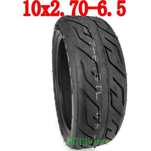 10X2.70-6.5 Tire Vacuum Tire 10 Inch Tubless Tyre Balancing Scooter Electric Scooter 10x2.7 Tire