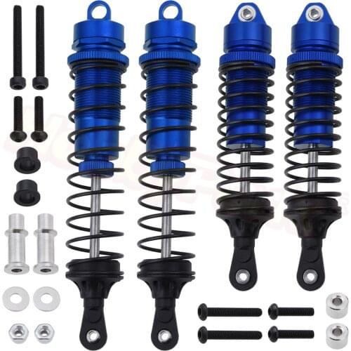 4pcs Aluminum Shock Absorber Assembled For VRX Racing 1/10 Trophy Truck RH1043 RH1045 RH1043SC OCTANE XL EBL EBD Upgrade Parts