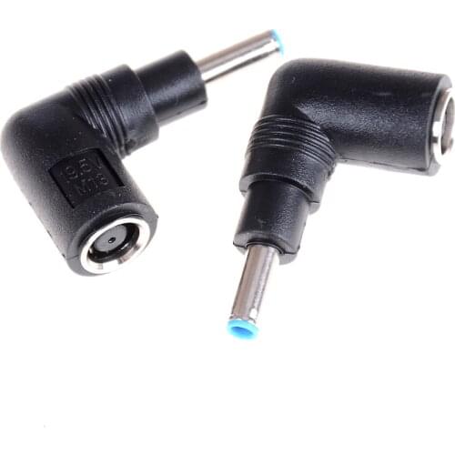 2Pcs Laptop Adapter Tip Cord 7.4mm*5.0mm Female to 4.5mm*3.0mm Male Power Cable for HP EliteBook Folio for Dell Ultrabook XPS