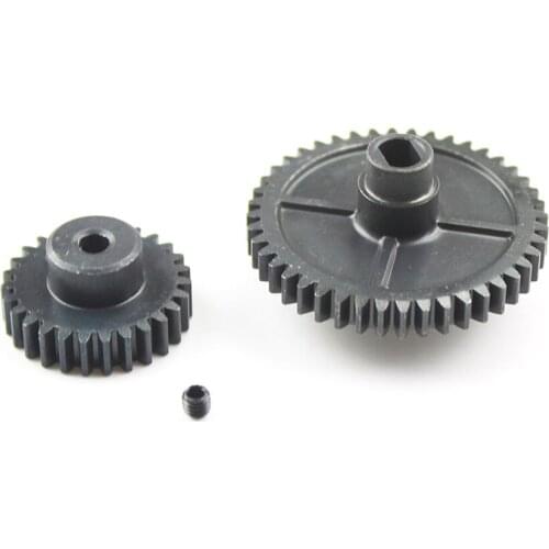 RC Vehicle Metal Differential Reduction Main Gear Motor Copper Gear Spare Parts Set For WLtoys 1:14 RC Car LY1421 144001 Cute
