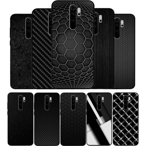Car carbon fiber simple Phone Case For Xiaomi Redmi note 9 8 7 6 5 4 Pro S for redmi 4A 4X 5 Plus 5A 7A Cover