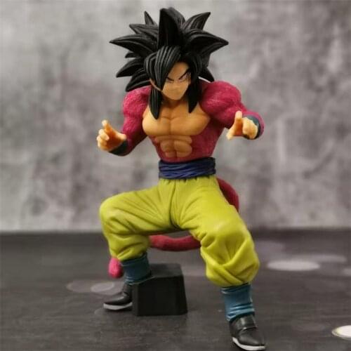 Dragon Ball Super Son Goku Anime Figures Model PVC Toys Super Saiyan 4 GT Goku DBZ Action Figural Collectible Doll Kakarotto Toy