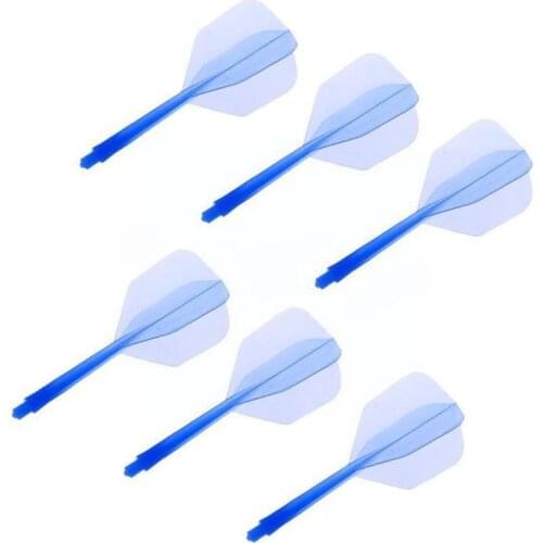 1 Pcs 2BA Screw Soft One Darts Transparent Darts Tail Professional Anti-fall Darts Anti-falling Durable Plastic Leaf H2D1