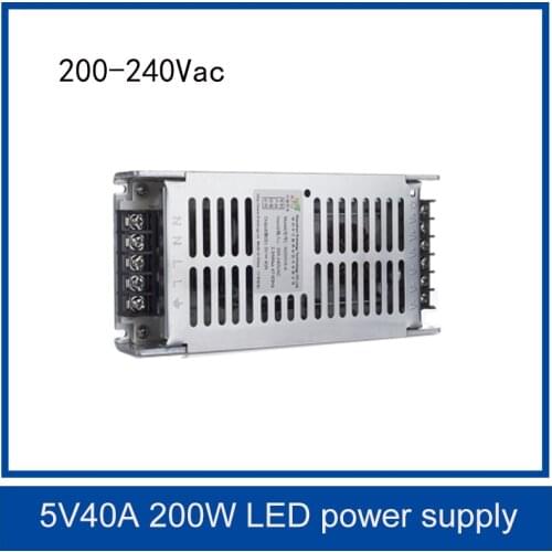 G-energy Special LED display power supply 5V 40A 200W Output
