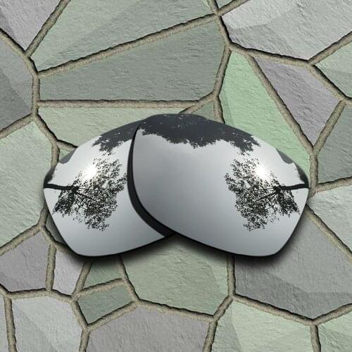 Chrome Sunglasses Polarized Replacement Lenses for Oakley Jupiter Squared