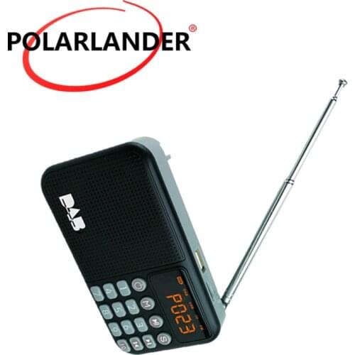 Mini DAB/DAB+ 3W TF Card U Disk MP3 Music Player Portable FM Receiver Bluetooth BT 4.0 Speaker Digital Radio