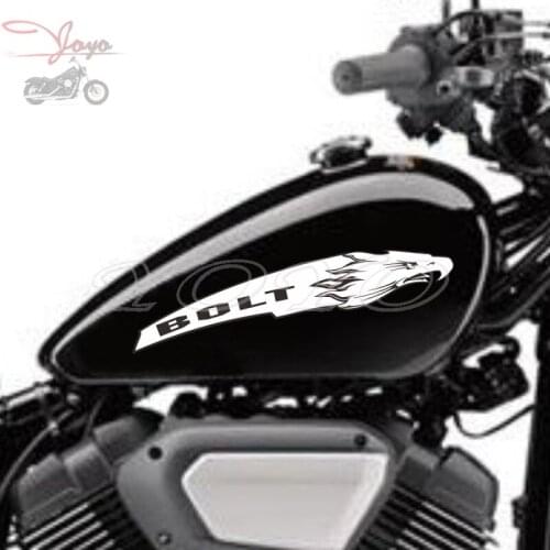 Custom Letters Decals Eagle Head Logo Sticker Gas Tank Stickers Vinyl Decal For Yamaha XVS950 Bolt