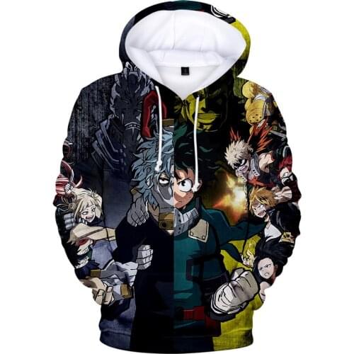 Newest Flash Verkoop Cosplay My Hero Academia Hoodies Sweatshirt Truien Uniform Hoodie Herfst Winter Streetwear kinde Cu College