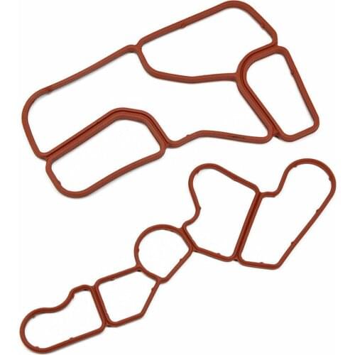 NEW Engine Oil Filter Housing + Timing Case Gasket for Mercedes W203 W204 CL203 W211 X204 W164 W221 M272 Engine 2721840080