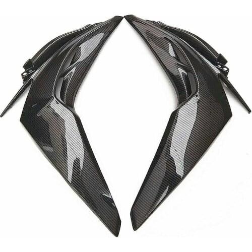 For 2014-2016 Z1000 Front Side Radiator Shroud Cover Panel Fairing Carbon fiber