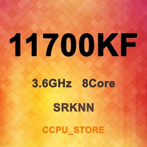 Core i7-11700KF SRKNN 3.6GHz 8Core 16Thread 16MB 125W LGA1200 CPU Processor Not QS/ES