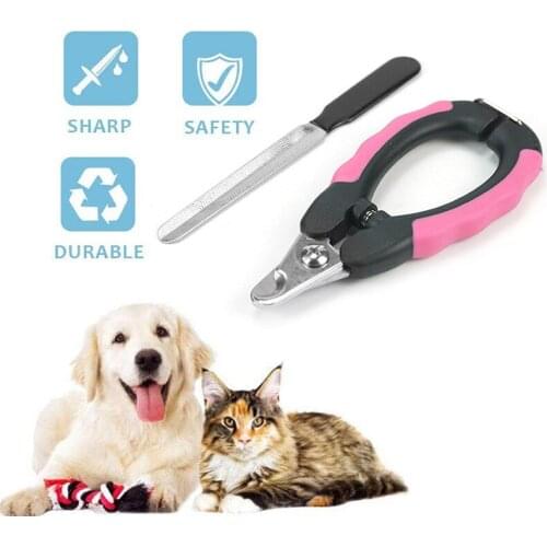 Professional Pet Cat Dog Nail Clipper Cutter Stainless Steel Grooming Scissors Clippers Claw Nail Scissors