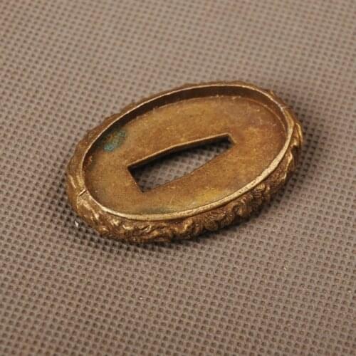 Special Small Sword Fitting Tsuba Hand Guard Alloy Fitting for Japanese Sword Samurai Katana or Wakizashi Nice Metal Craft