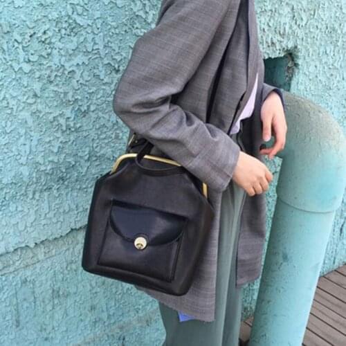 Fashion Clip Bags Womens Bag PU Leather Shoulder Crossbody Bags Designer Brand Women Handbags Lady Purse