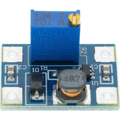 SX1308 2A 2-28V DC-DC Step-UP Adjustable Power Module Step Up Boost Converter for DIY Kit