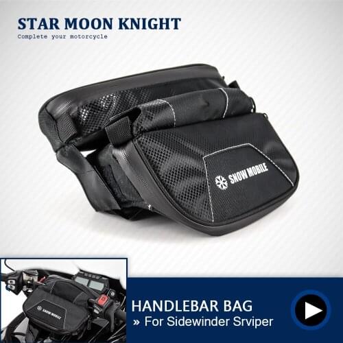 Waterproof Handlebar Travel Bag FOR YAMAHA SIDEWINDER M-TX LE 162 SRVENTURE DX SRVIPER L-TX X-TX storage bag Tool Placement Bag