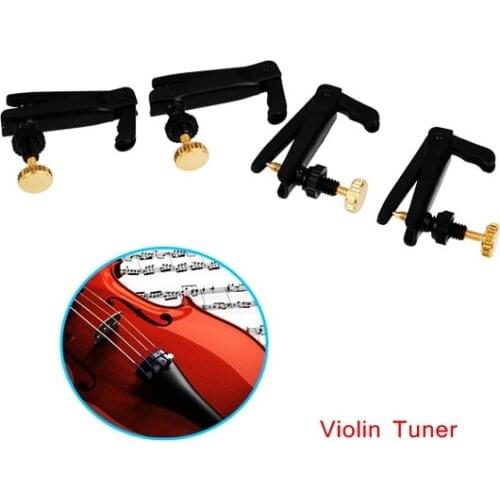High Quality Violin Fine Tuner Adjuster Copper Plating Screws for 3/4 4/4 Size Violin Parts Accessories 4pcs/set violin screw