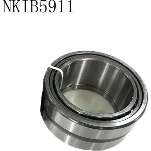 1PC NKIB5911 Combined Needle Roller Angular Contact Ball Complex Bearings 55X80X34MM
