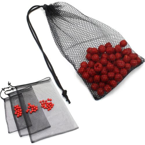 1PC Carp Fishing Boilie Bag Carp Bait Mesh Bag for Carp Hair Rig Hook Bait Boillie Zig Rigs Tackle Accessrories for Carp Fishing