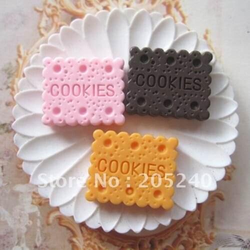 21pcs Mixed 3colors Hot Sale For Diy Decoration Cute Resin Food