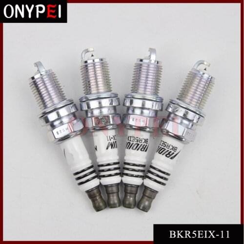 4-6pcs/lot BKR5EIX-11 5464 BKR5EIX11 BKR5EIX 11 Iridium Spark Plugs For TOYOTA SUZUKI