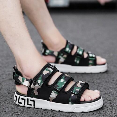 New Summer autumn sandals shoes men slipper Breathable Mesh shoes ballet flats slip on flats loafers sneaker