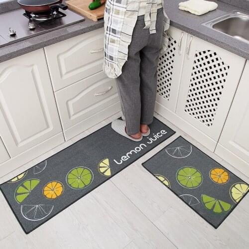 Kitchen Mat Set Anti-slip Area Rugs for Living Room Bedroom Balcony Porch Bathroom Bath Carpet Entrance Doormat WY72305