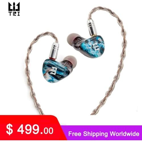 TRI Starshine 2 Electrostatic Drive+2BA Units HIFI In Ear Earphones Monitor Headphones Noise High-end Earbuds TRI Starsea I3 I4