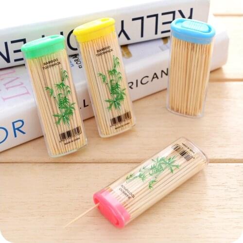 90 pcs/pack Creative Portable Pocket Toothpick Household Disposable Toothpicks