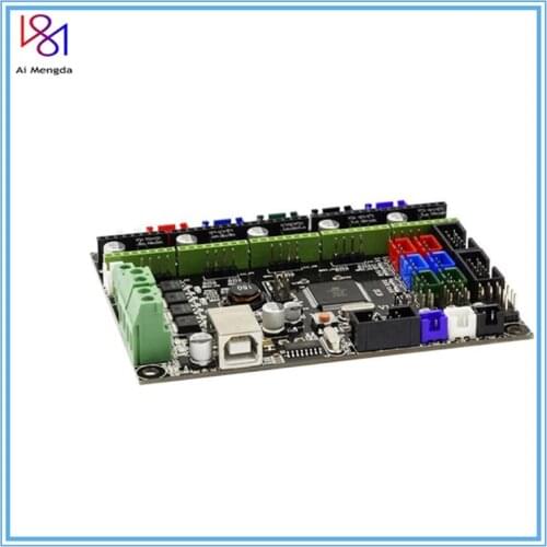 Mks Gen L V1.0 Integrated Control Pcb Board Reprap Ramps 1.4 Support A4988/drv8825/tmc2208/tmc2130 Driver For 3d Printer Parts