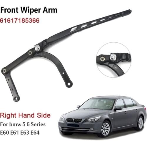 Front Wiper Arm for E60 E61 E63 E64 520i 520d 523i 525i 525d 530xi 535d 540i 545i 550i M5 Window Wiper Arm 61617185366 7185366